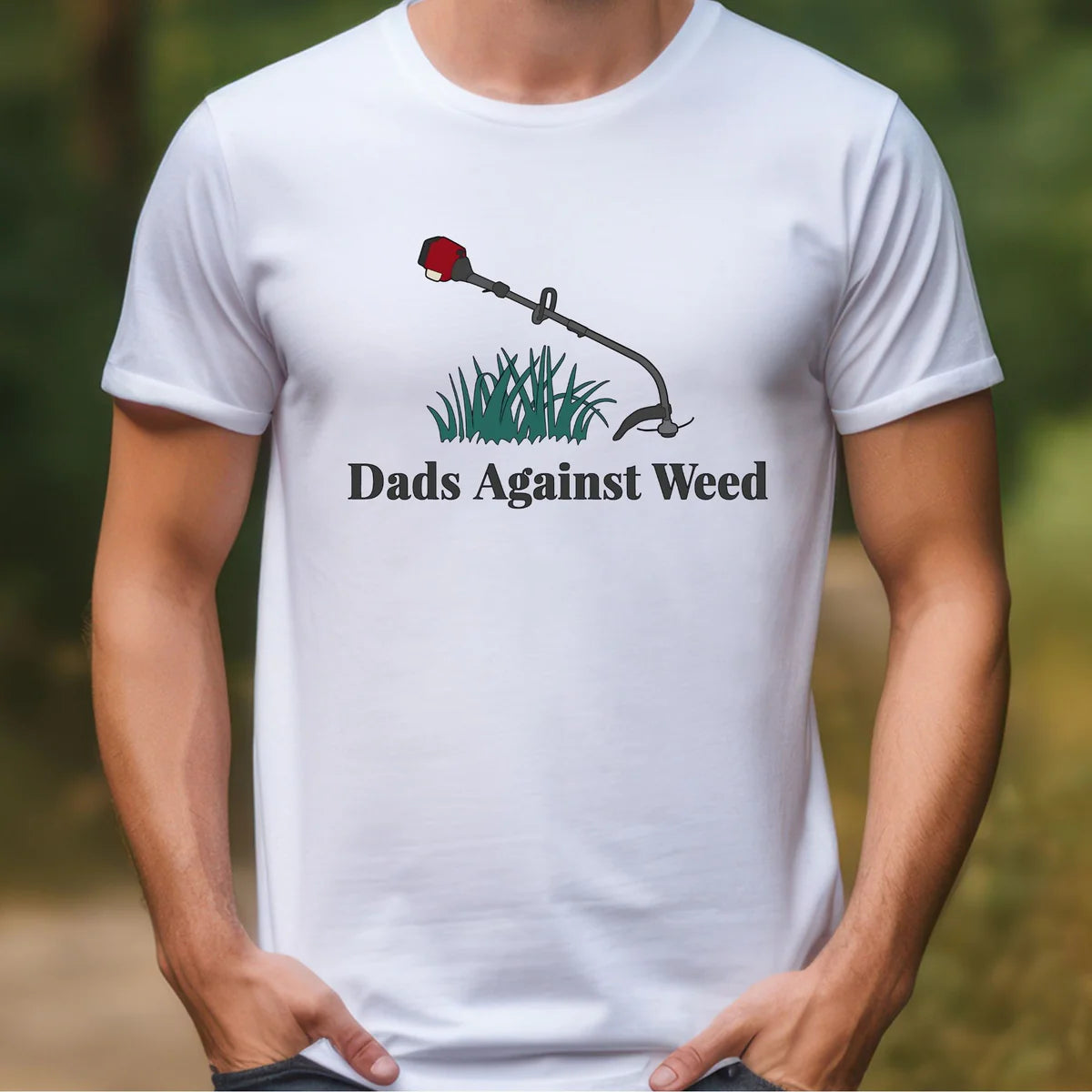 Dads against weed tee