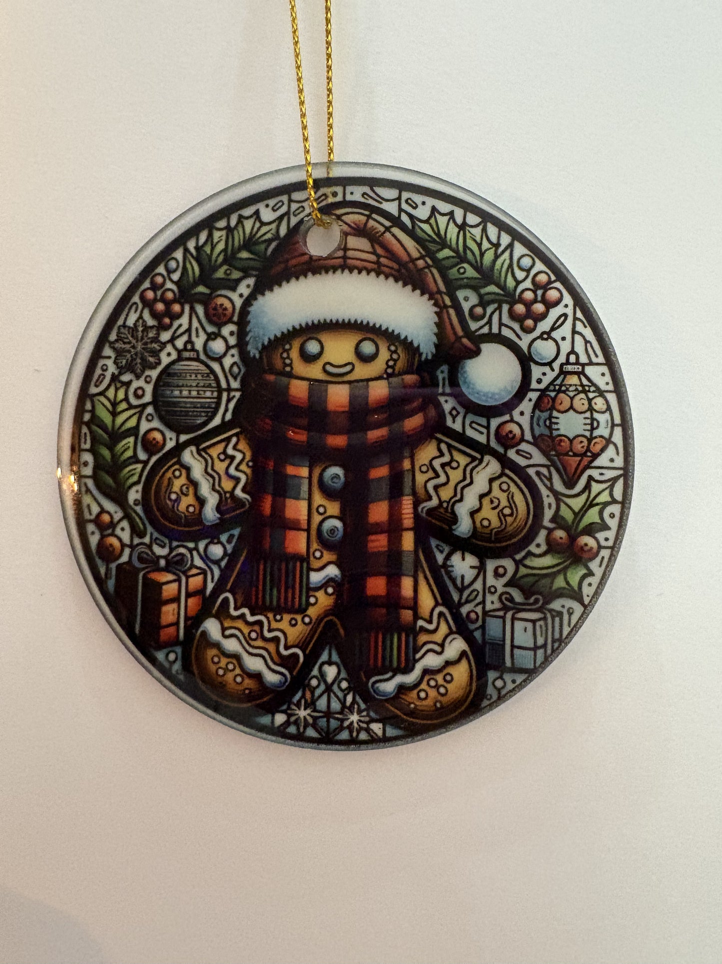 Stained Glass Gingerbread