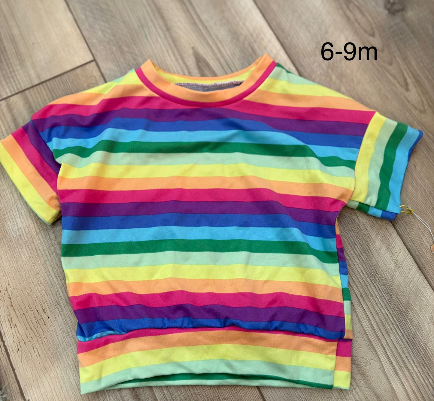 Short Sleeve Rainbow Tee