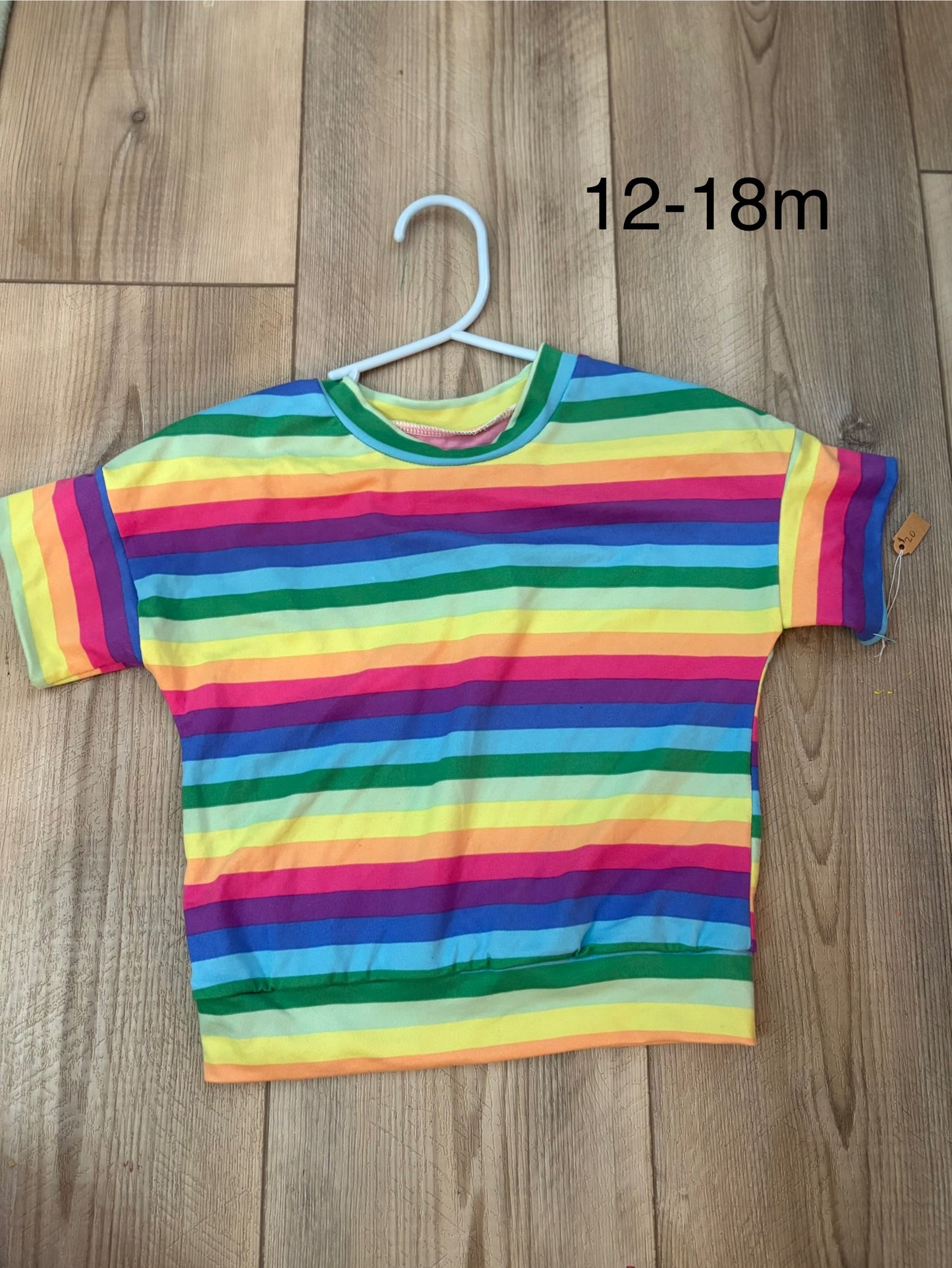 Short Sleeve Rainbow Tee
