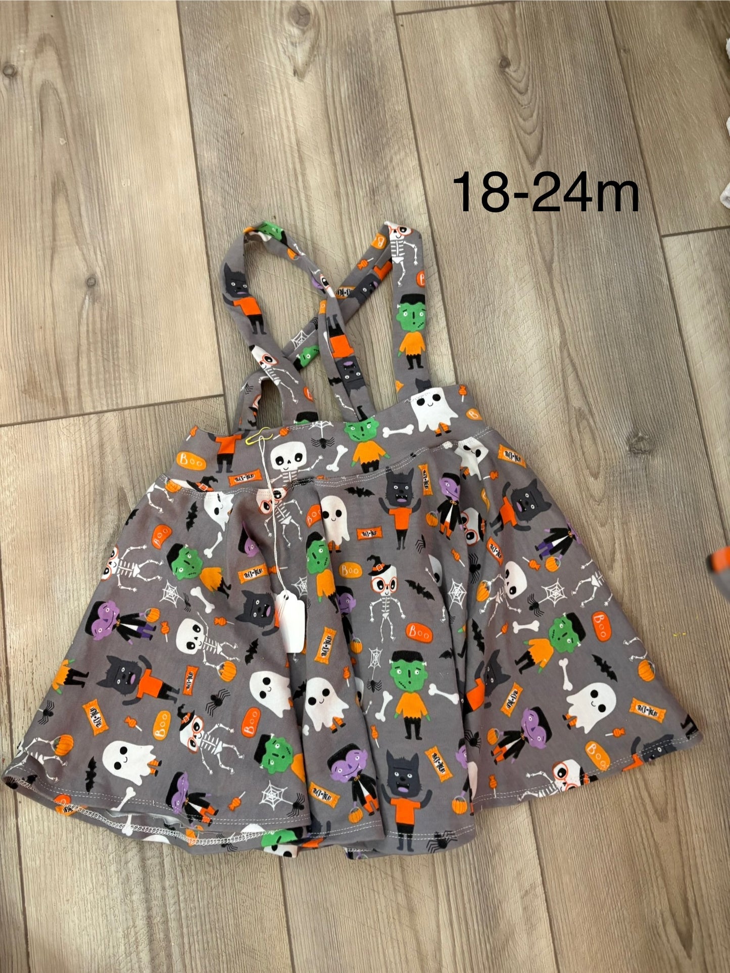 Halloween Overall Skirt