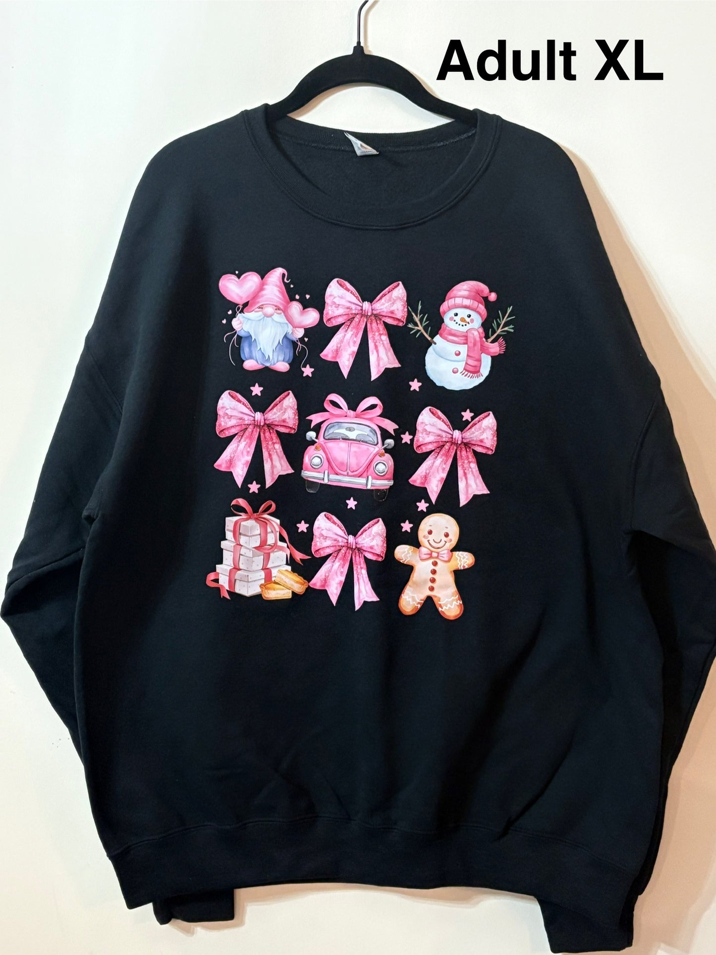 Christmas Bow Sweatshirt