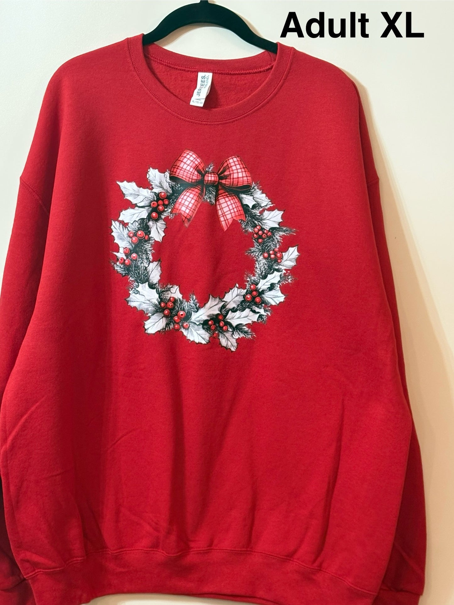 Christmas Wreath Sweatshirt