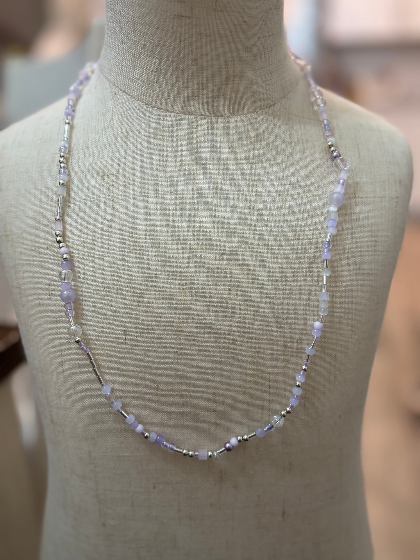 Rain Beaded Necklace