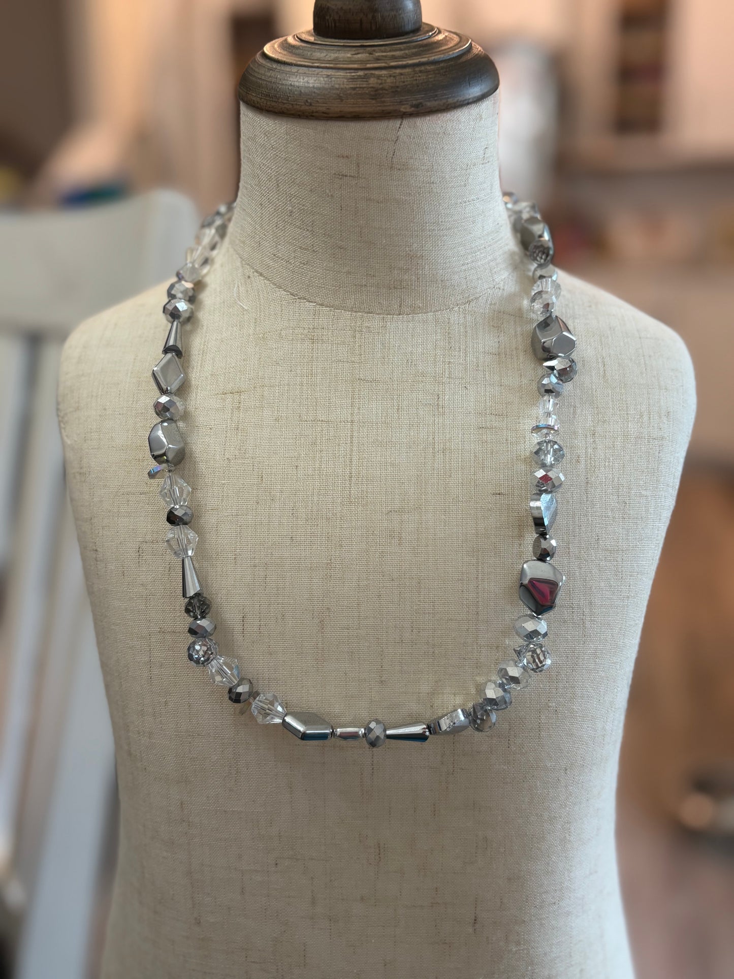 Bejeweled Beaded Necklace
