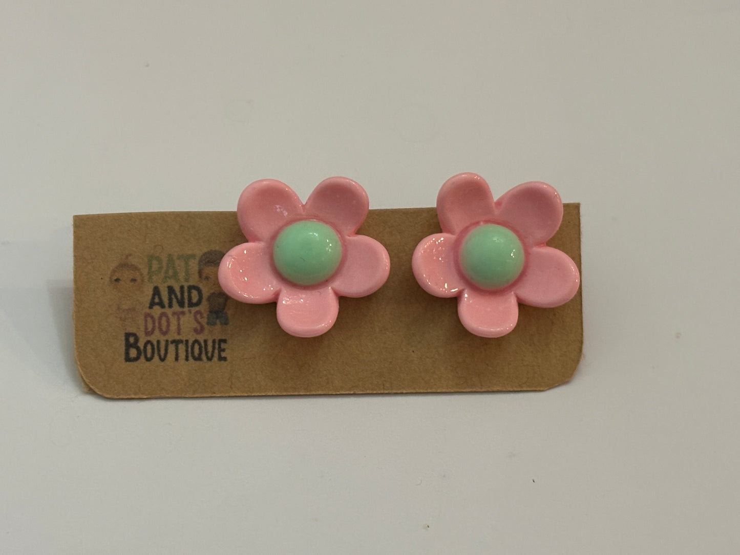 Pink Petal Earrings