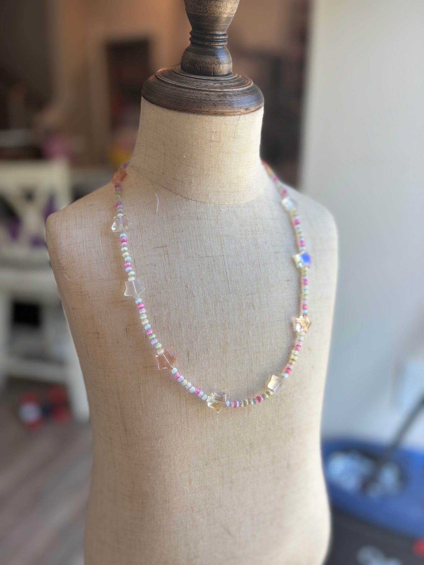 Dahlia Beaded Necklace