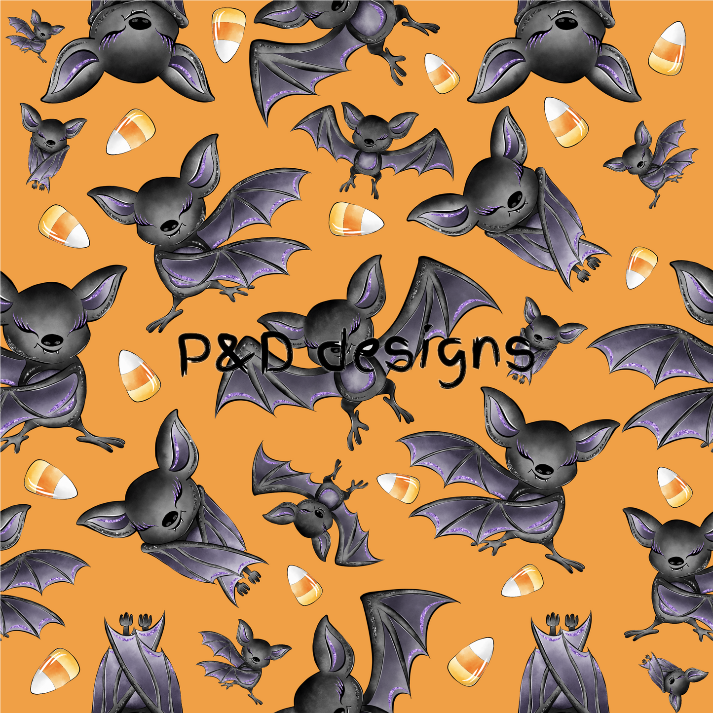 Bats with Orange