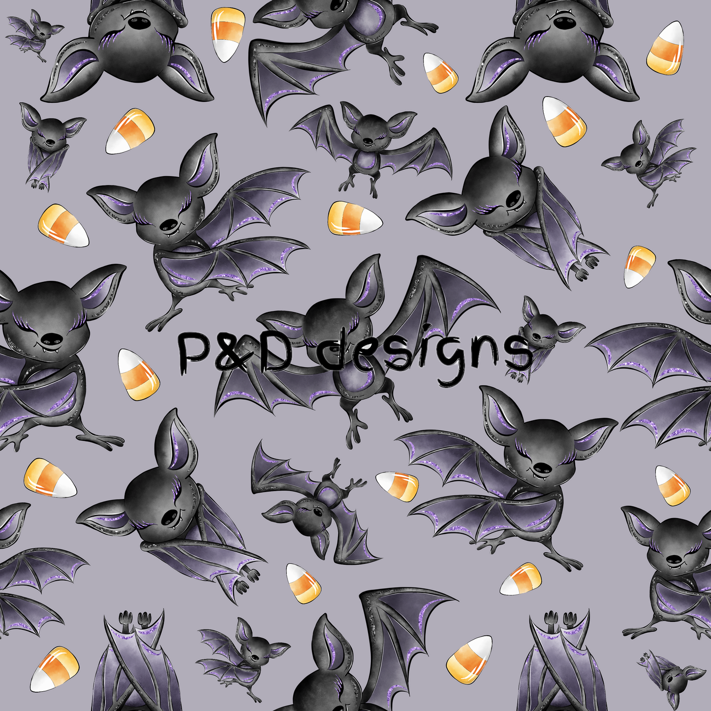 Bats on Grey
