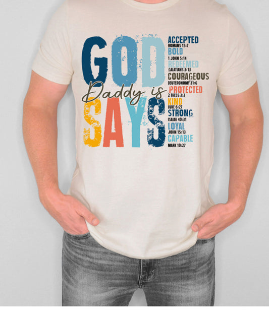 God Says Daddy is..