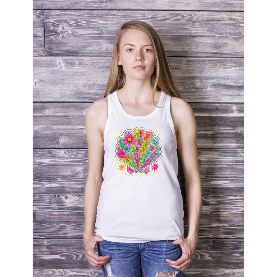 Seashell Floral Bouquet