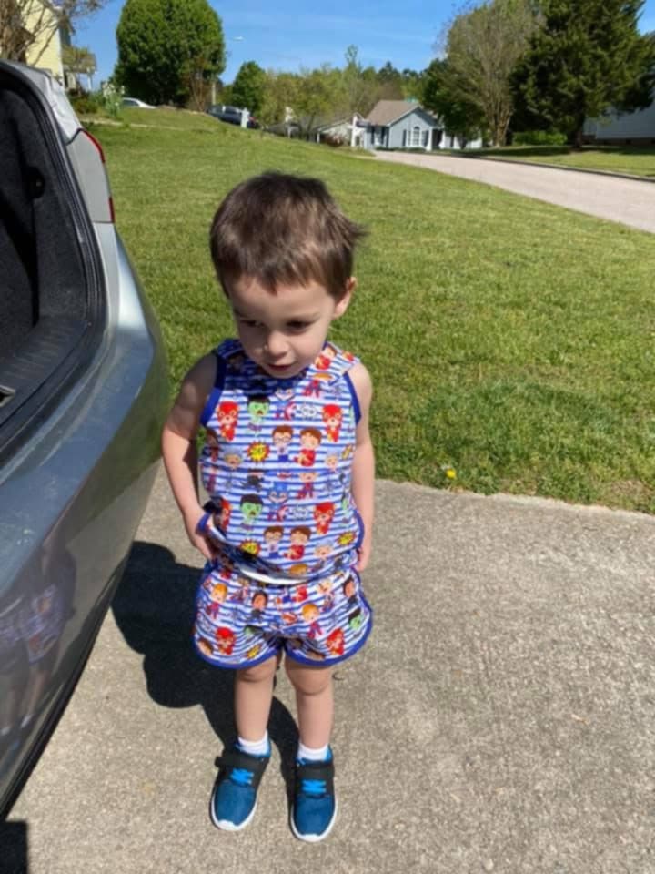 Hooded Tank and Shorts Set