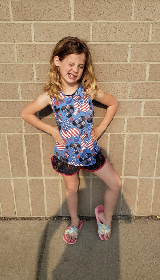 Racerback Tank and Short Set