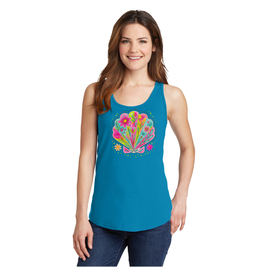 Seashell Floral Bouquet