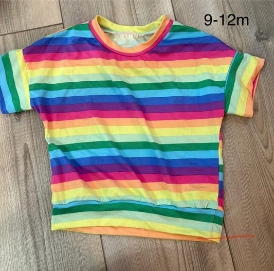 Short Sleeve Rainbow Tee