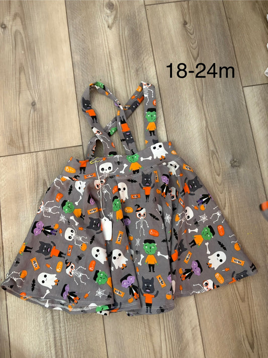 Halloween Overall Skirt