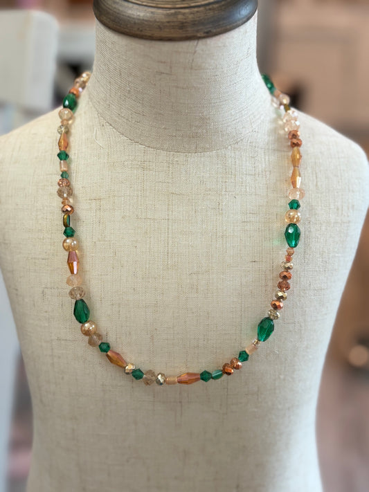 Irish Goodbye Beaded Necklace