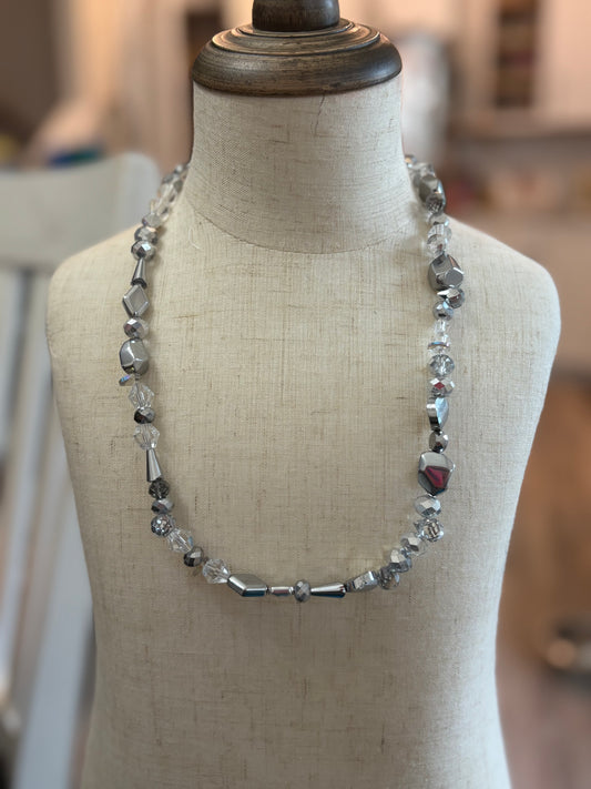 Bejeweled Beaded Necklace