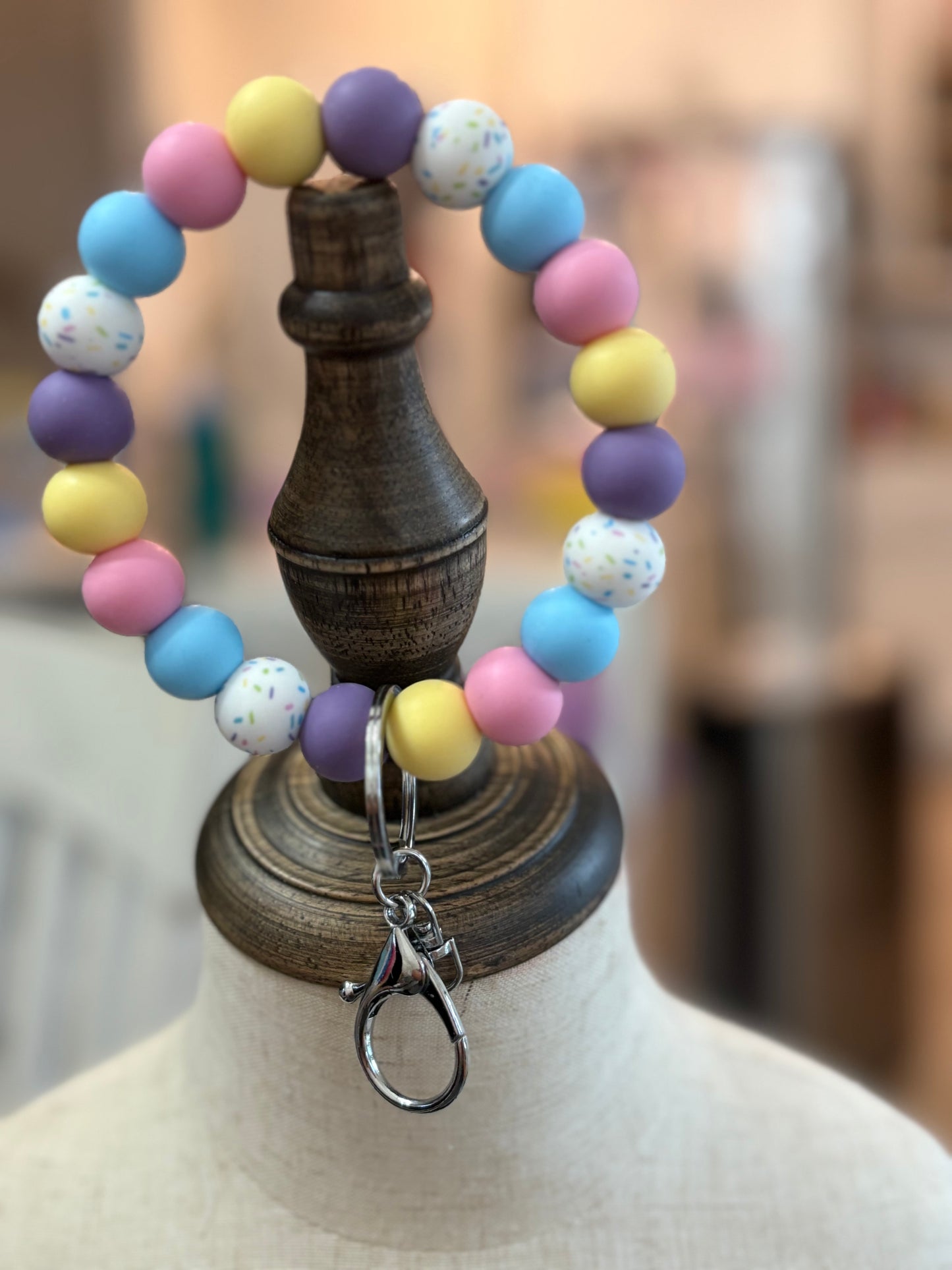 Candy Wristlet Keychain