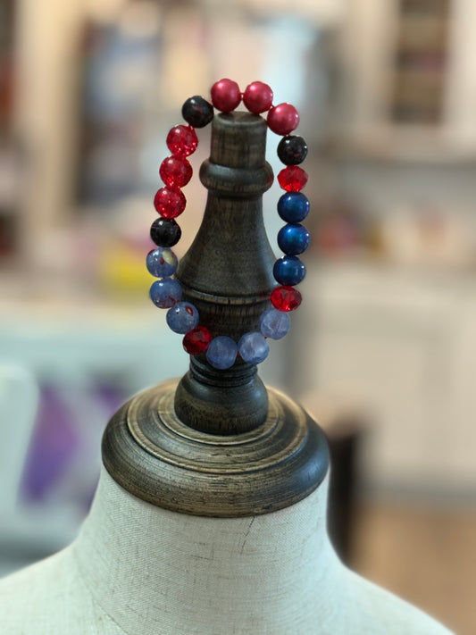 Inspired by Red Beaded Bracelet