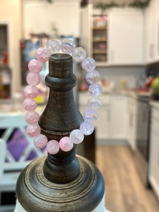 Seaglass Beaded Bracelet