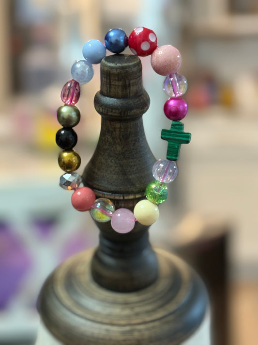 Messy Beaded Bracelet