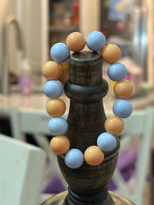Blippi Inspired Beaded Bracelet