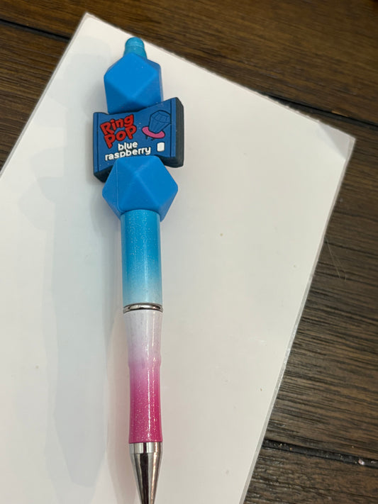 Blue Raspberry Pen