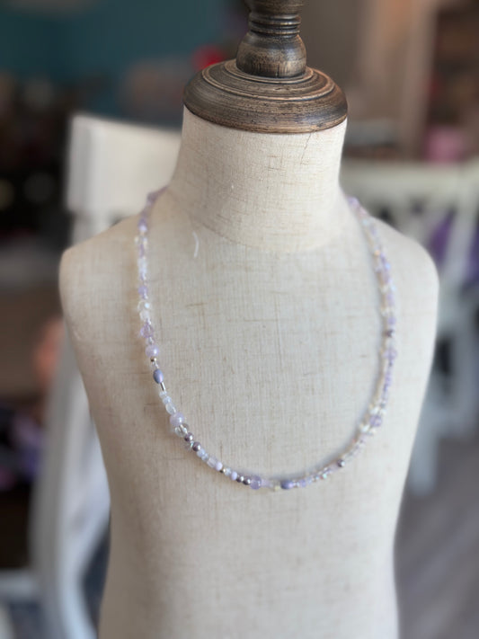 Moon Beaded Necklace