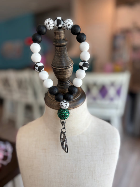 A Game of Chess Keychain Wristlet