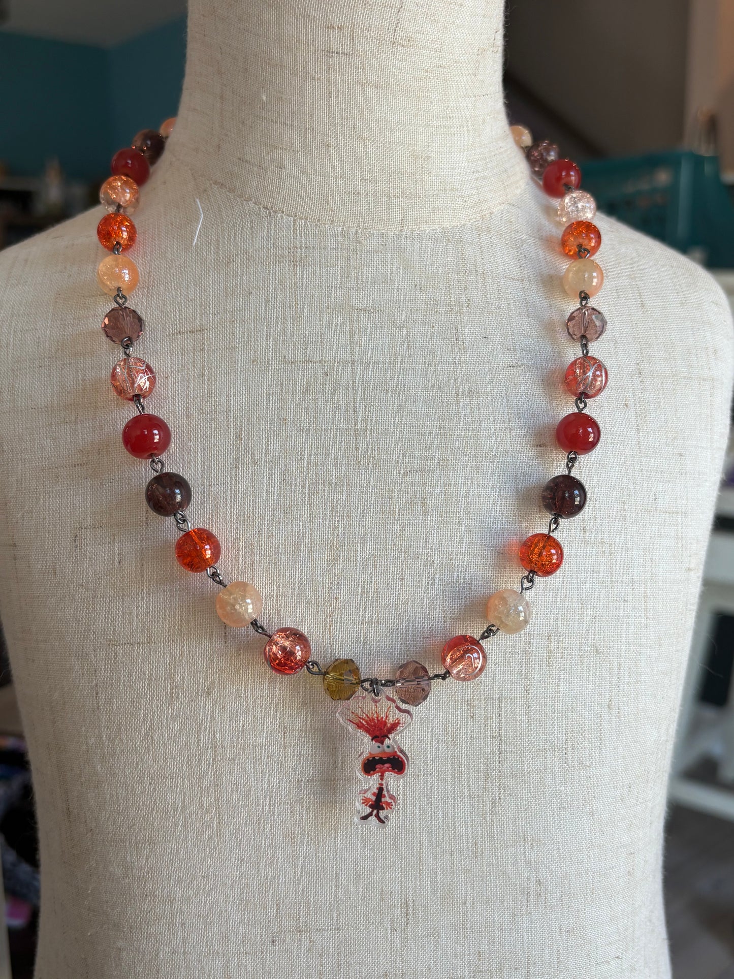 It's My Anxiety Beaded Necklace