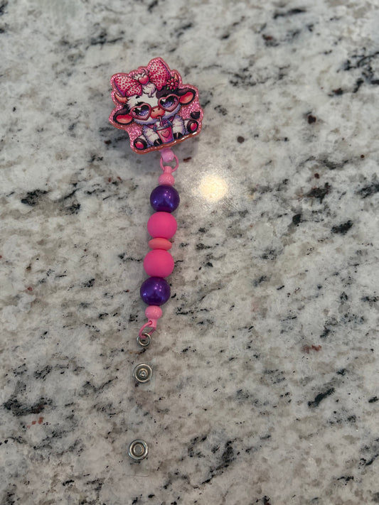 Sassy Cow Badge Reel