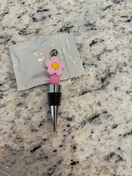 Pink Petal Power Wine Cork