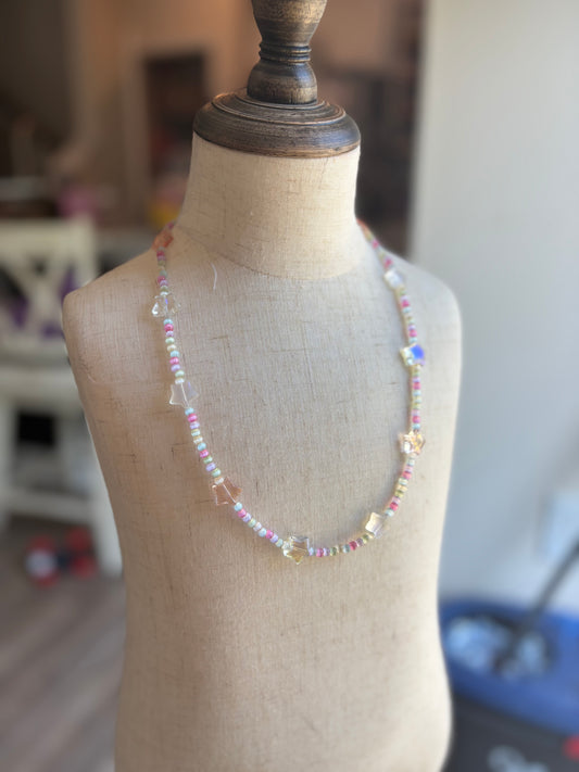 Dahlia Beaded Necklace