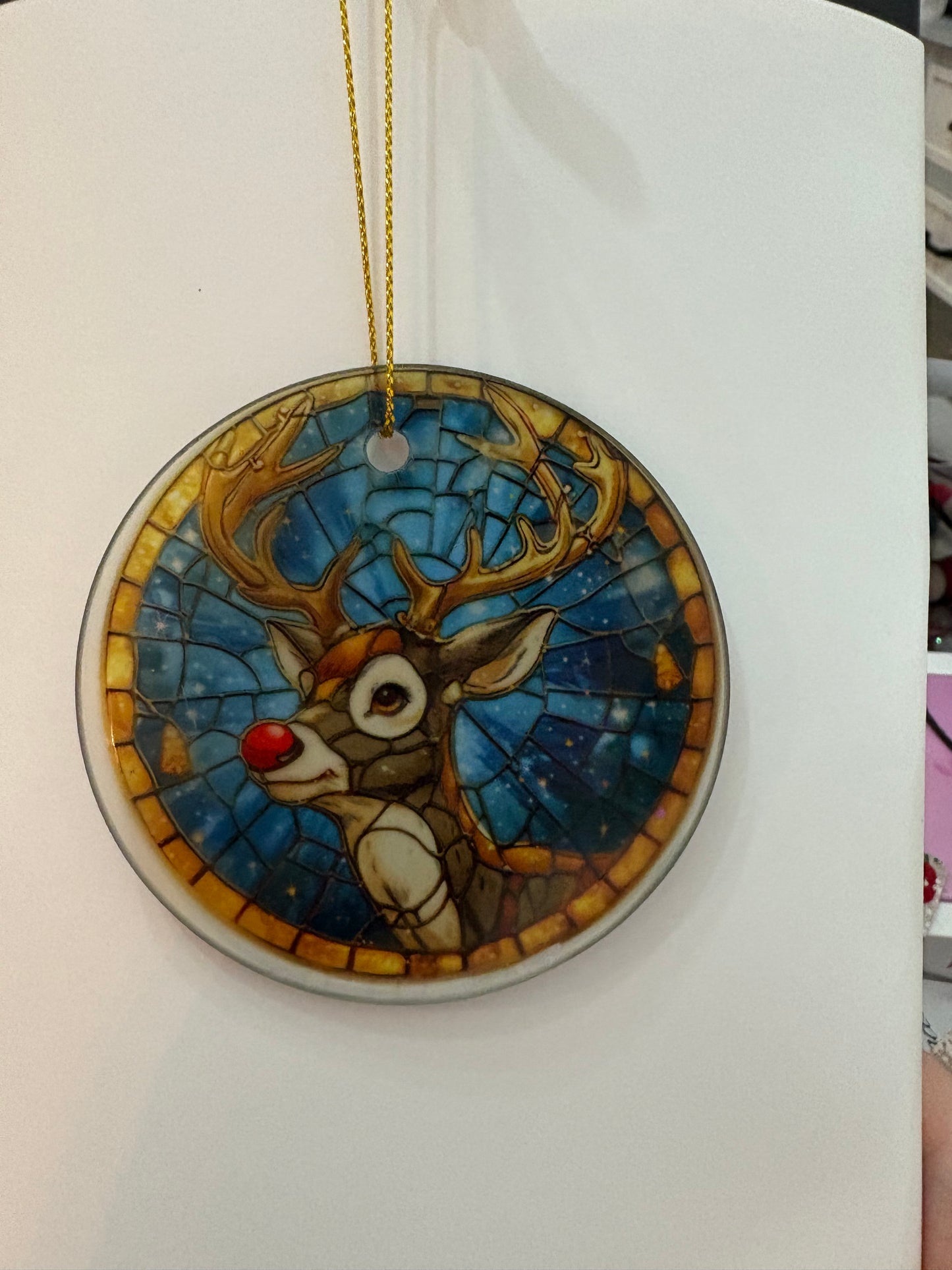 Choice of Stained Glass Artwork Ornament