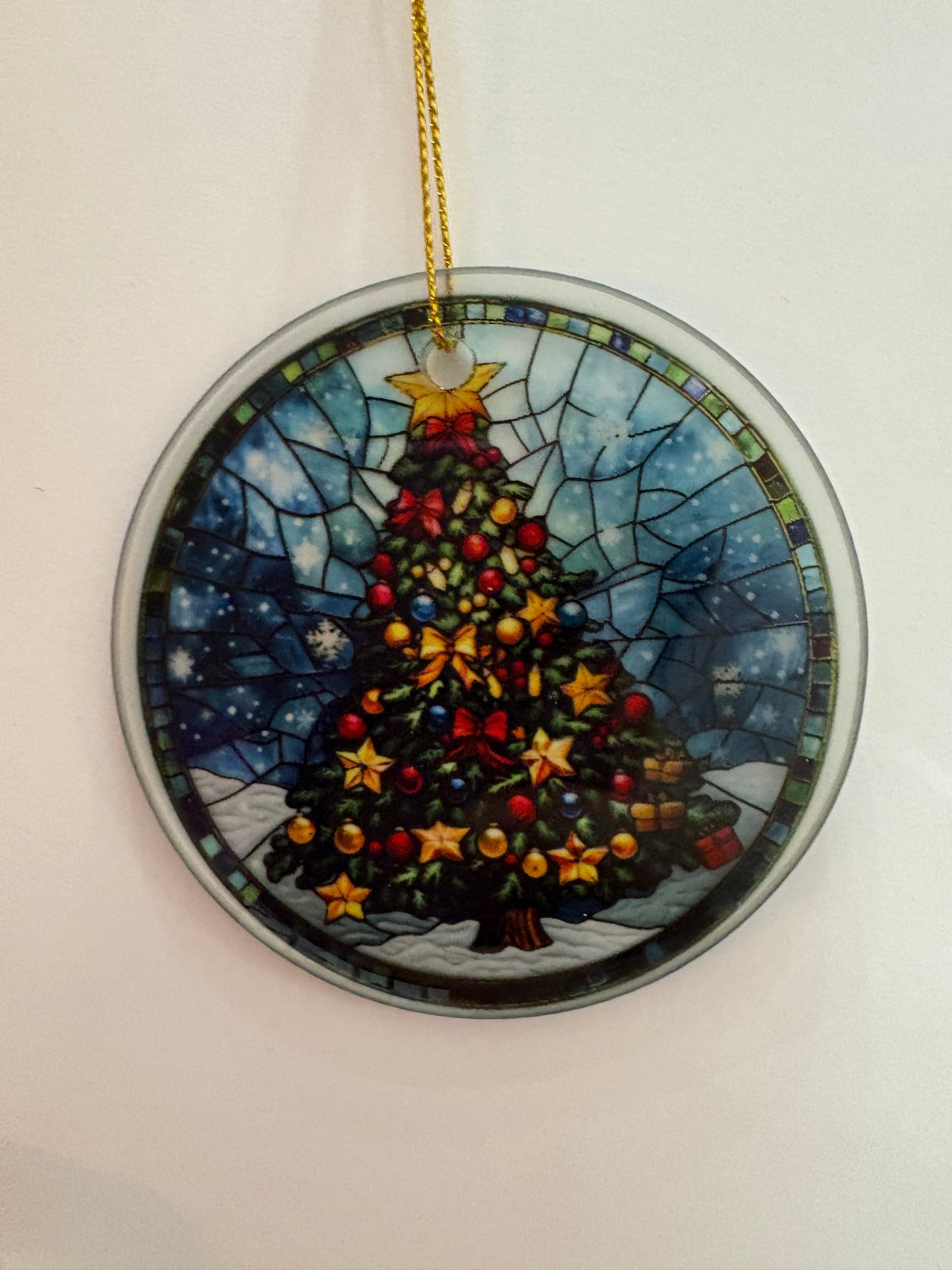 Choice of Stained Glass Artwork Ornament