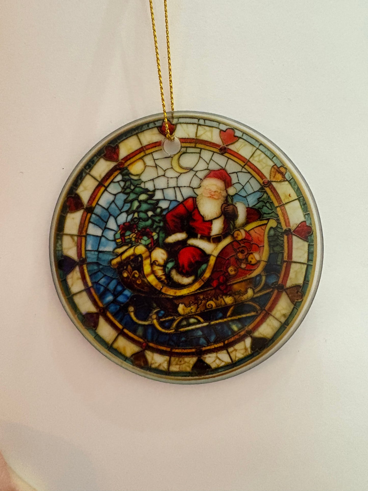 Choice of Stained Glass Artwork Ornament