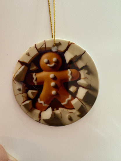 Gingerbread Breakthrough Ornament